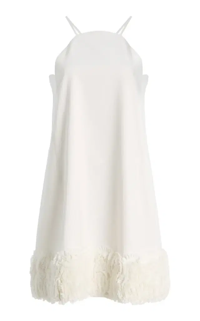 Alexis Merano Ruffled Crepe Mini Dress