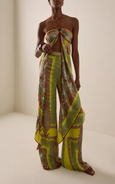 Alexis Triest Twill Wide-Leg Pants | Thumbnail 2 Alexis Triest Twill Wide-Leg Pants | Thumbnail 2