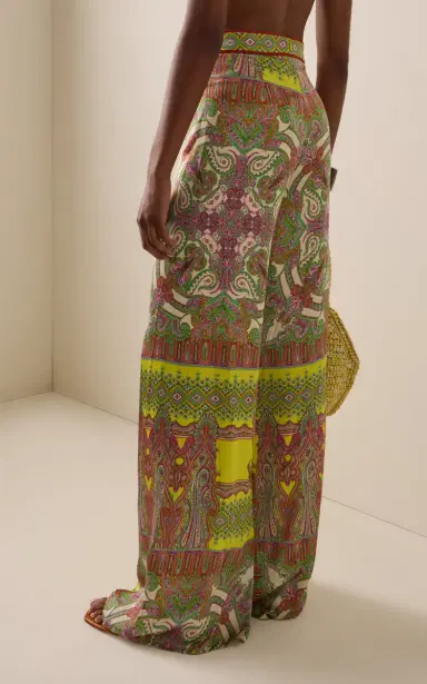 Alexis Triest Twill Wide-Leg Pants | Thumbnail 4 Alexis Triest Twill Wide-Leg Pants | Thumbnail 4