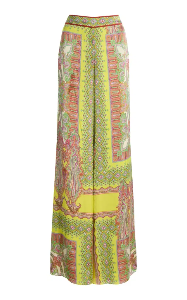 Alexis Triest Twill Wide-Leg Pants