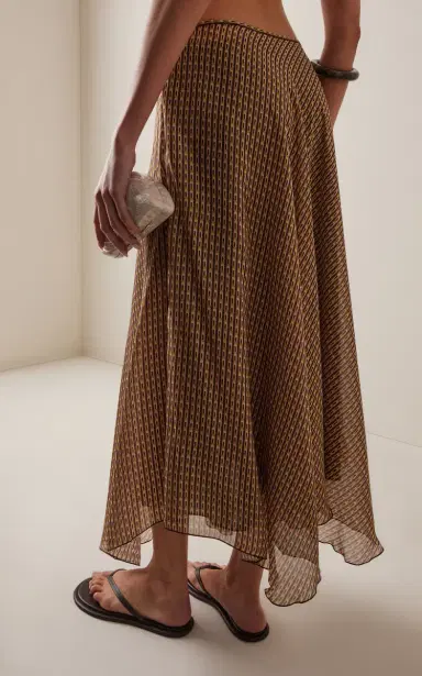 SIR. Cooper Chiffon Maxi Skirt | Thumbnail 4 SIR. Cooper Chiffon Maxi Skirt | Thumbnail 4