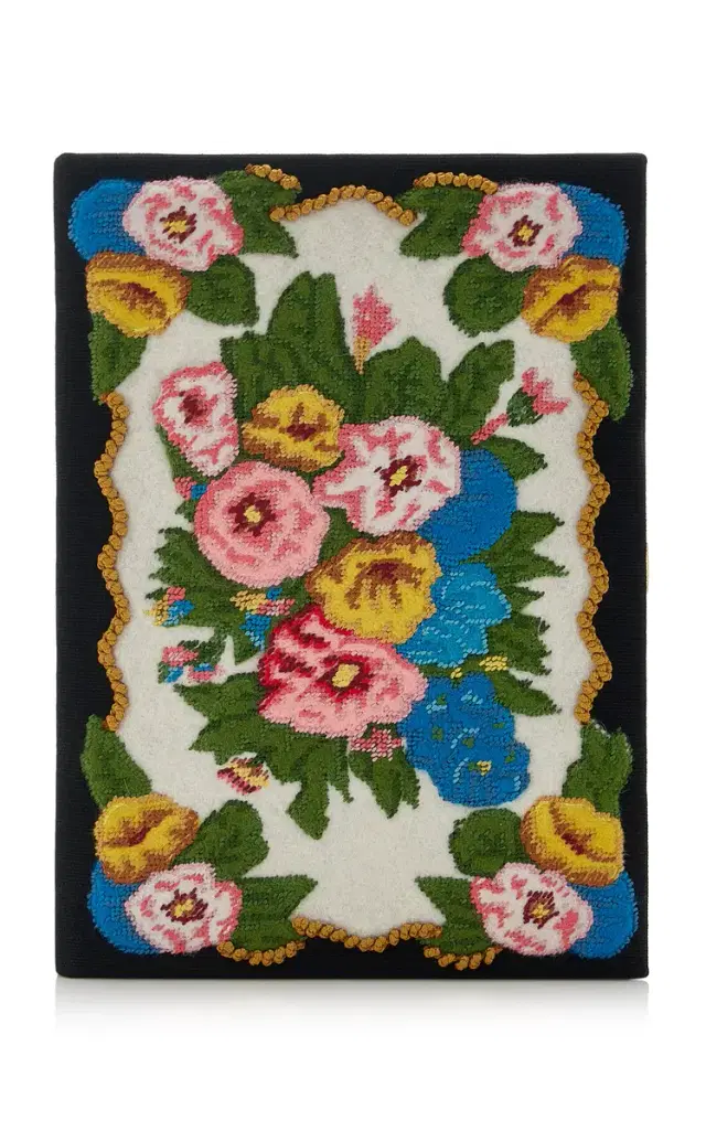 Flowers Book Clutch