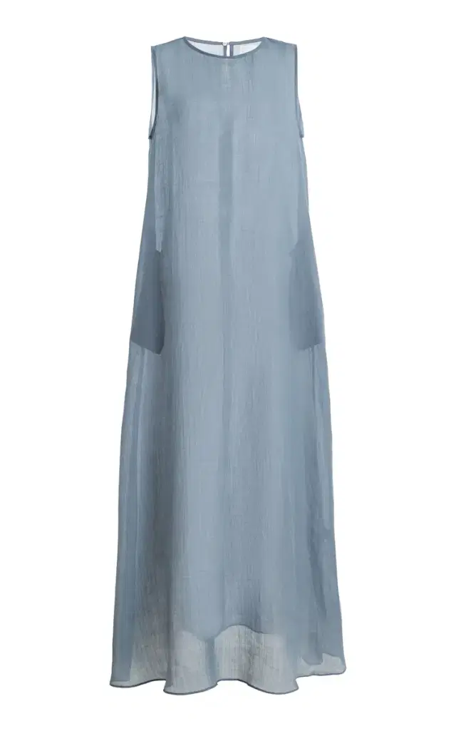Leset Niko Sleeveless Chiffon Maxi Dress