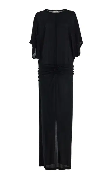 The Row Delyra Crepe Jersey Maxi Dress | Thumbnail 7