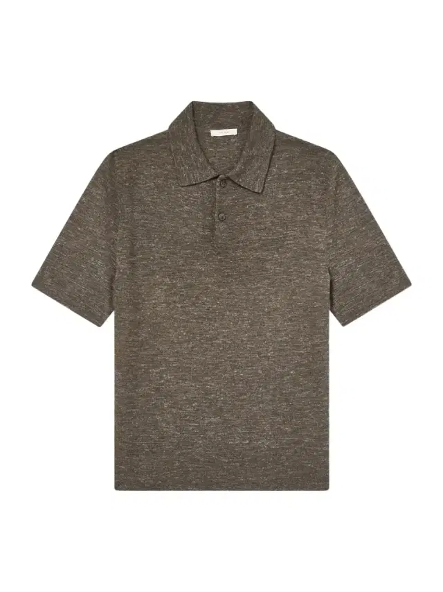 Ravi Silk, Cashmere and Linen-Blend Polo Shirt
