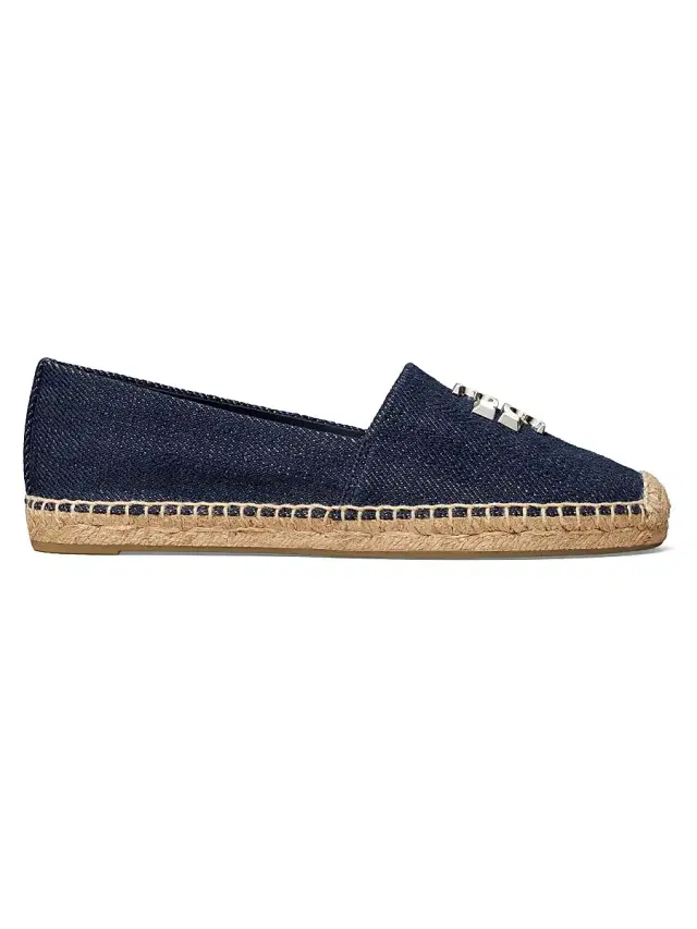 Women's Eleanor Denim Espadrilles - Midnight Stream
