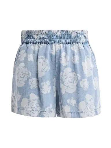 Generation Love Women's Dorah Floral Denim Shorts | Thumbnail 1