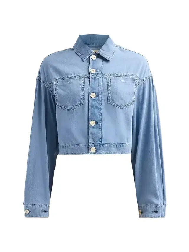 Women's Gaines Balloon Sleeve Crop Jacket - Oxnard