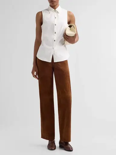 rag & bone Women's Leah Airflex Sleeveless Shirt | Thumbnail 2