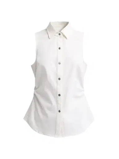 rag & bone Women's Leah Airflex Sleeveless Shirt | Thumbnail 1