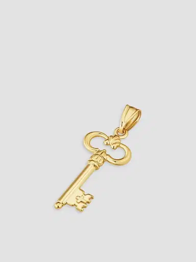 Oradina Women's Maison Pendant Charm in 14K Yellow Gold - Gold | Thumbnail 5