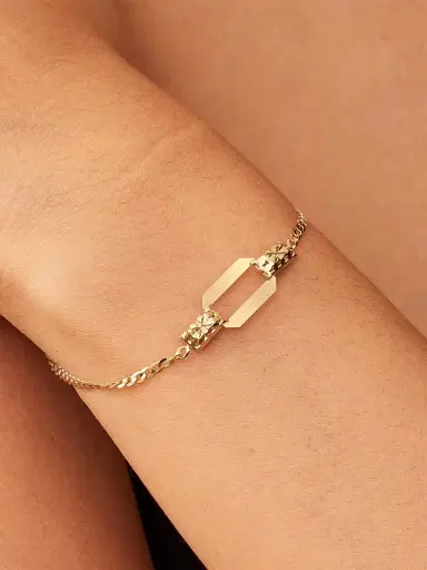 Oradina Women's 14K Yellow Gold Bellisima Bracelet - Gold | Thumbnail 3 Oradina Women's 14K Yellow Gold Bellisima Bracelet - Gold | Thumbnail 3