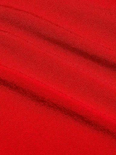 Brandon Maxwell Women's The Dawson Turtleneck Top - Red - Size XS | Thumbnail 7