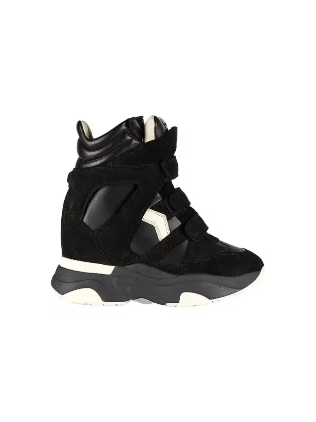 Isabel Marant Women's Balskee 50MM High-Top Wedge Sneakers - Black