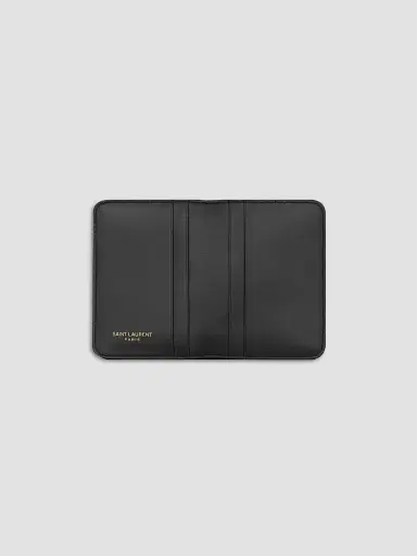 Saint Laurent Women's Jamie Bi-Fold Card Case in Lambskin | Thumbnail 2 Saint Laurent Women's Jamie Bi-Fold Card Case in Lambskin | Thumbnail 2