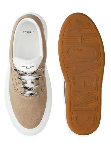 Givenchy Men's New City Sneakers in Suede | Thumbnail 4 Givenchy Men's New City Sneakers in Suede | Thumbnail 4