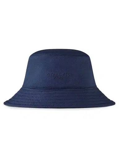 Givenchy Men's Paris Bucket Hat in Cotton - Midnight Blue | Thumbnail 1