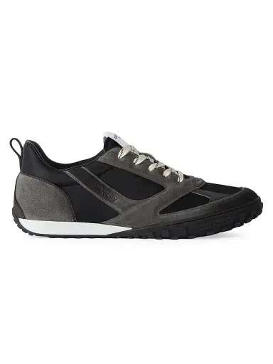 Givenchy Men's Glide Sneakers in Nylon and Suede | Thumbnail 1 Givenchy Men's Glide Sneakers in Nylon and Suede | Thumbnail 1