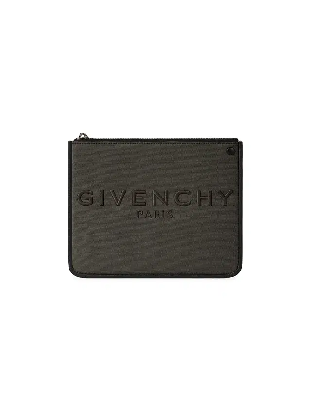 Givenchy Men's Cargo Pouch in Canvas - Taupe