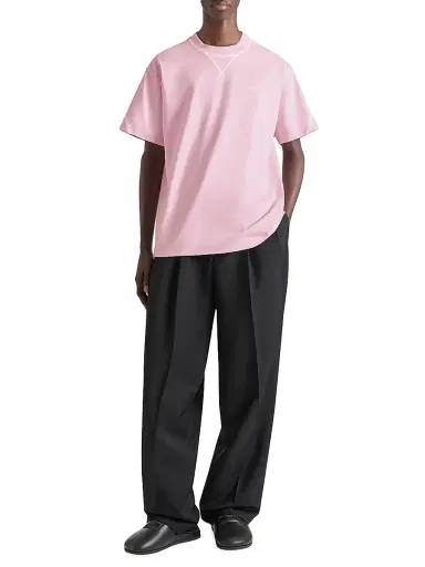 Givenchy Men's Couture Seam T-Shirt in Cotton with Embroidery - Light Pink - Size XXL | Thumbnail 2 Givenchy Men's Couture Seam T-Shirt in Cotton with Embroidery - Light Pink - Size XXL | Thumbnail 2