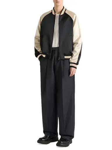Givenchy Men's Couture Seam Souvenir Jacket with Pearls - Black Natural - Size 46 | Thumbnail 2 Givenchy Men's Couture Seam Souvenir Jacket with Pearls - Black Natural - Size 46 | Thumbnail 2