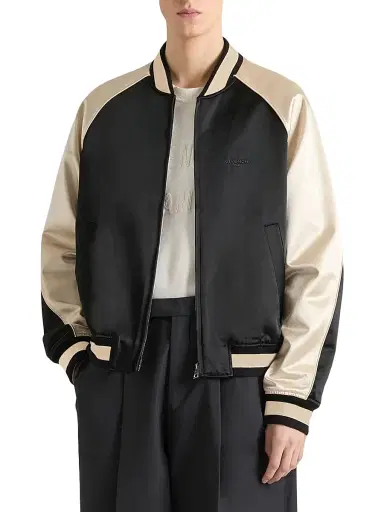 Givenchy Men's Couture Seam Souvenir Jacket with Pearls - Black Natural - Size 46 | Thumbnail 3 Givenchy Men's Couture Seam Souvenir Jacket with Pearls - Black Natural - Size 46 | Thumbnail 3