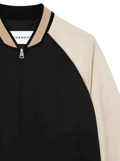 Givenchy Men's Couture Seam Souvenir Jacket with Pearls - Black Natural - Size 46 | Thumbnail 5 Givenchy Men's Couture Seam Souvenir Jacket with Pearls - Black Natural - Size 46 | Thumbnail 5