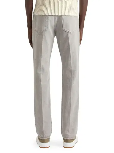 Givenchy Men's Straight Fit Jeans with Folded Effect | Thumbnail 4 Givenchy Men's Straight Fit Jeans with Folded Effect | Thumbnail 4