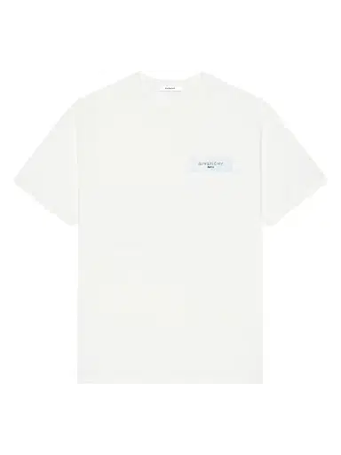 Givenchy Men's T-Shirt in Cotton with Paint Print | Thumbnail 1
