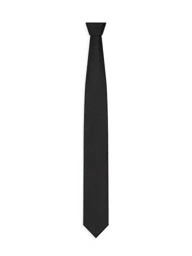 Givenchy Men's Paris Tie in Silk Gros Grain | Thumbnail 1 Givenchy Men's Paris Tie in Silk Gros Grain | Thumbnail 1