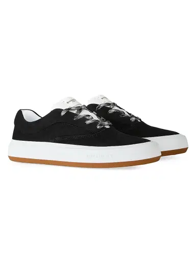 Givenchy Men's New City Sneakers in Suede - Black - Size 13 | Thumbnail 2 Givenchy Men's New City Sneakers in Suede - Black - Size 13 | Thumbnail 2