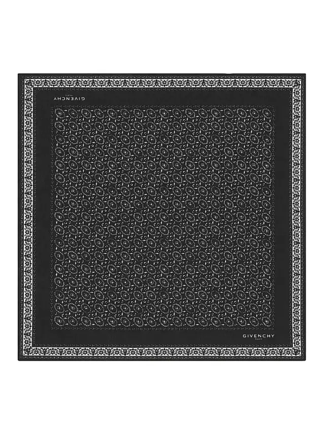 Givenchy Men's Bandana in Cotton - Black