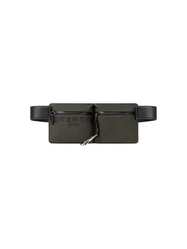 Givenchy Men's Cargo Belt Bag in Canvas - Taupe