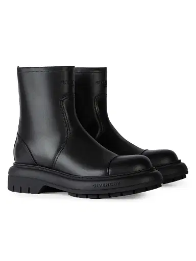 Givenchy Men's Cargo Biker Boots in Leather - Black - Size 13 | Thumbnail 2 Givenchy Men's Cargo Biker Boots in Leather - Black - Size 13 | Thumbnail 2