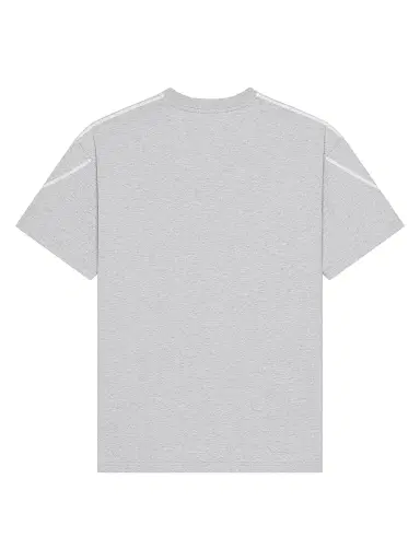Givenchy Men's Couture Seam T-Shirt in Cotton with Embroidery - Light Grey Melange - Size XXL | Thumbnail 3