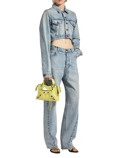 Balenciaga Women's Le City Small Top Handle Bag - Lemonade | Thumbnail 1
