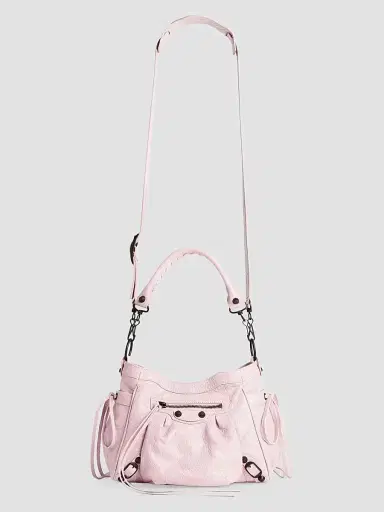 Balenciaga Women's Le City Bucket Bag - Petal Pink | Thumbnail 7 Balenciaga Women's Le City Bucket Bag - Petal Pink | Thumbnail 7