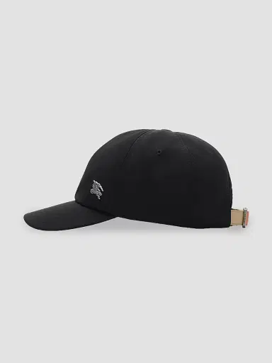 Burberry Men's Check-Lined Metal EKD Baseball Cap | Thumbnail 4 Burberry Men's Check-Lined Metal EKD Baseball Cap | Thumbnail 4
