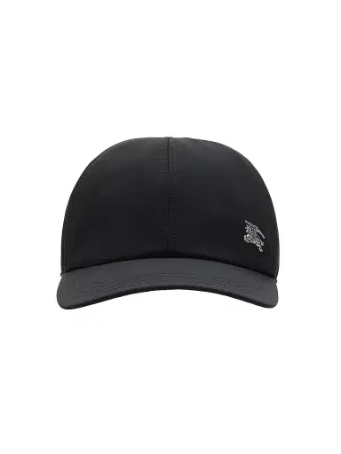 Burberry Men's Check-Lined Metal EKD Baseball Cap | Thumbnail 1 Burberry Men's Check-Lined Metal EKD Baseball Cap | Thumbnail 1