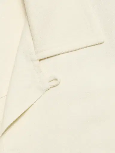 Paul Smith Men's Embroidered-Trim Camp Shirt - Ivory - Size Small | Thumbnail 7