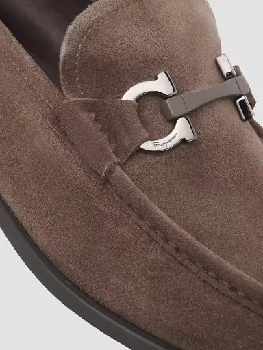 Ferragamo Men's Suede Loafers | Thumbnail 3 Ferragamo Men's Suede Loafers | Thumbnail 3