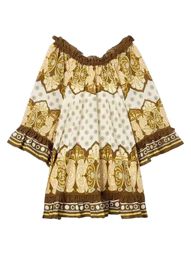 La DoubleJ Women's Boho Mini Dress | Thumbnail 1 La DoubleJ Women's Boho Mini Dress | Thumbnail 1