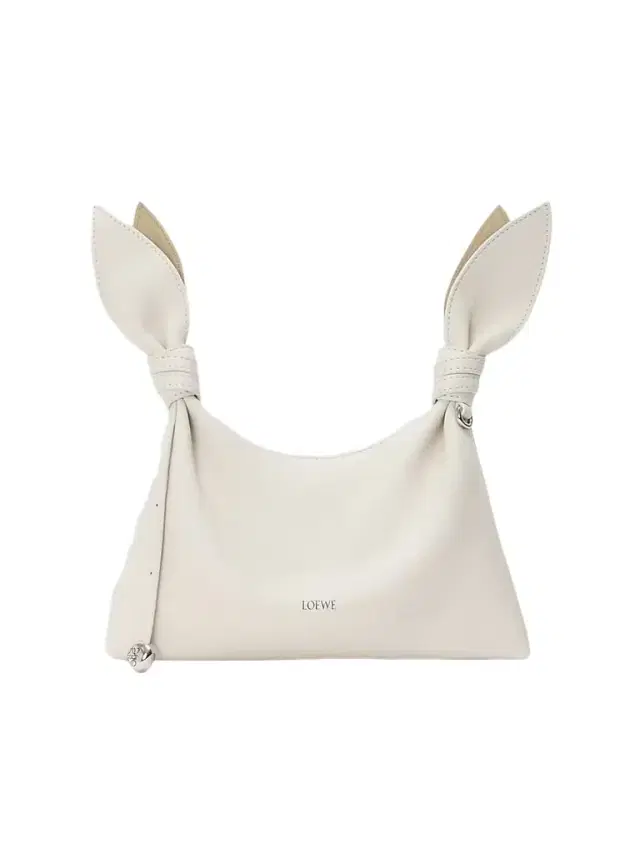 LOEWE Women's Scarf Mini Leather Crossbody Bag - Soft White