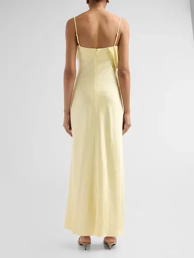 Significant Other Women's Devlyn Asymmetric Maxi Dress - Butter - Size 12 | Thumbnail 3