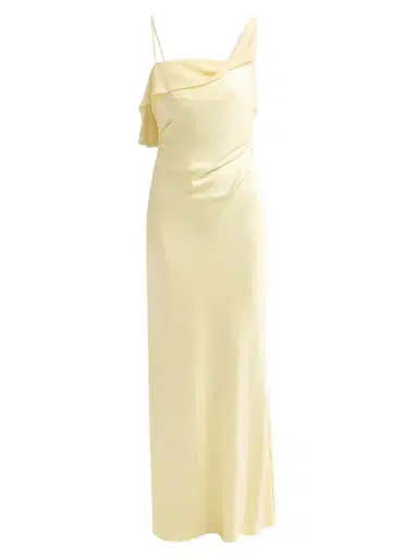 Significant Other Women's Devlyn Asymmetric Maxi Dress - Butter - Size 12 | Thumbnail 1