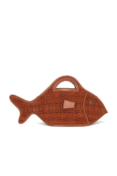 Staud Cleo Fish Tote Bag | Thumbnail 3
