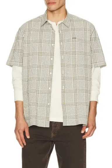 Barbour Carrock Checked Seersucker Summer Shirt | Thumbnail 1 Barbour Carrock Checked Seersucker Summer Shirt | Thumbnail 1
