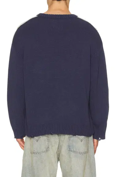 Found Checkered Fisherman Sweater | Thumbnail 2 Found Checkered Fisherman Sweater | Thumbnail 2