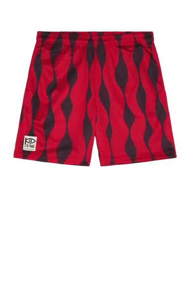 By Parra Waved Mesh Shorts | Thumbnail 4
