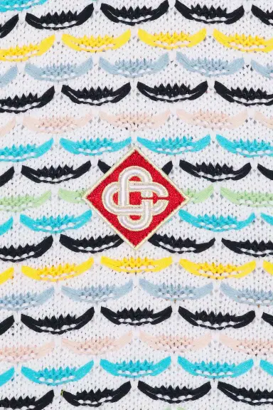 Casablanca Tuck Stitch Short Sleeve Shirt | Thumbnail 5 Casablanca Tuck Stitch Short Sleeve Shirt | Thumbnail 5